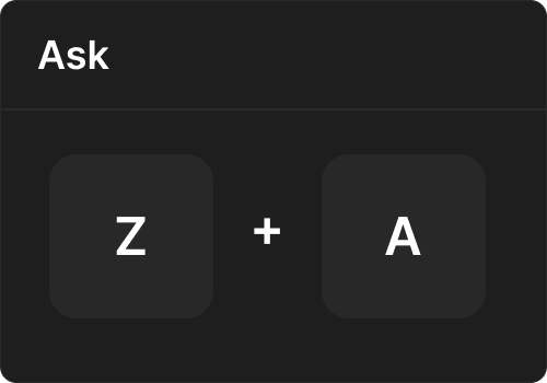 Zorvus answers instantly
